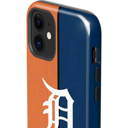 MLB Detroit Tigers Split iPhone 12 Mini Impact Case