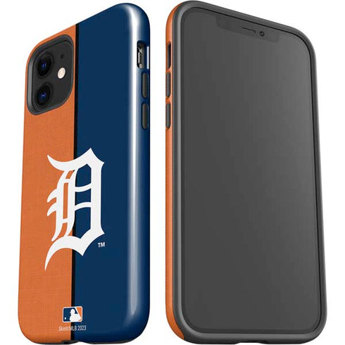 MLB Detroit Tigers Split iPhone 12 Mini Impact Case
