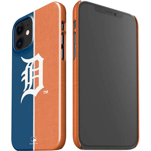 MLB Detroit Tigers Split iPhone 12 Mini Lite Case