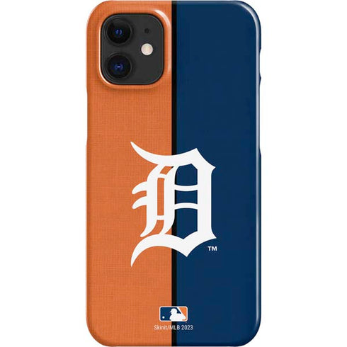MLB Detroit Tigers Split iPhone 12 Mini Lite Case