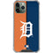 MLB Detroit Tigers Split iPhone 12 Pro Clear Case
