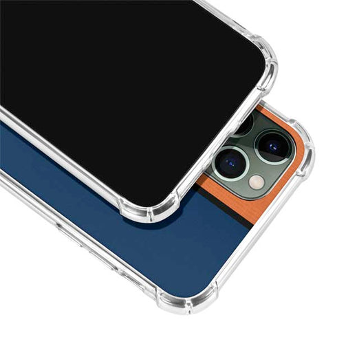 MLB Detroit Tigers Split iPhone 12 Pro Clear Case