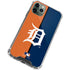 MLB Detroit Tigers Split iPhone 12 Pro Clear Case