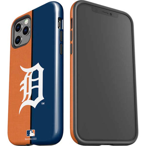 MLB Detroit Tigers Split iPhone 12 Pro Max Impact Case