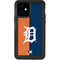 MLB Detroit Tigers Split iPhone 12 Waterproof Case