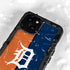MLB Detroit Tigers Split iPhone 13 Mini Waterproof Case