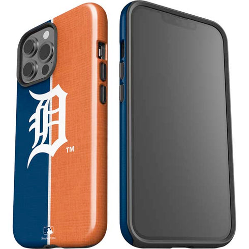 MLB Detroit Tigers Split iPhone 13 Pro Max Impact Case