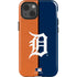 MLB Detroit Tigers Split iPhone 15 Impact Case