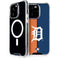 MLB Detroit Tigers Split iPhone 14 Pro MagSafe Case