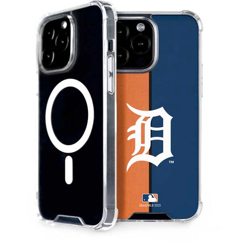 MLB Detroit Tigers Split iPhone 14 Pro Max MagSafe Case