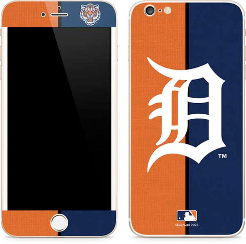 MLB Detroit Tigers Split iPhone 6/6s Plus Skin