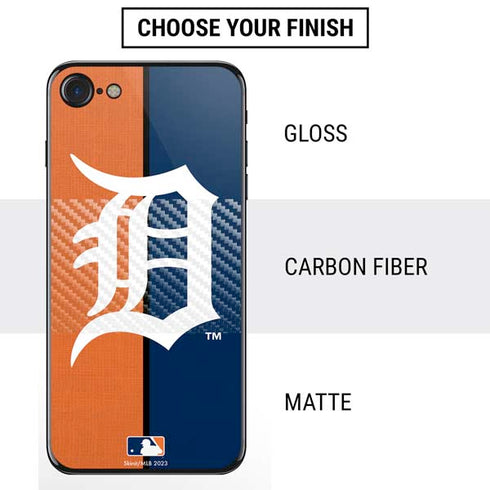MLB Detroit Tigers Split iPhone SE (2nd & 3rd Gen) Skin