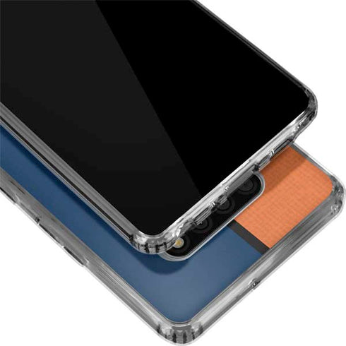 MLB Detroit Tigers Split LG Stylo 6 Clear Case