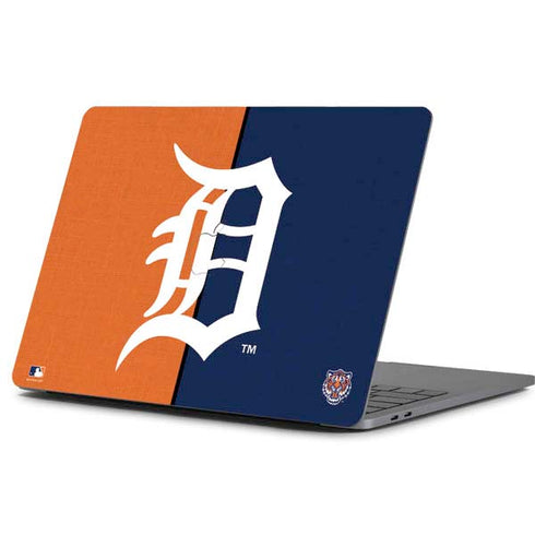 MLB Detroit Tigers Split Apple MacBook Pro 13-inch Skin