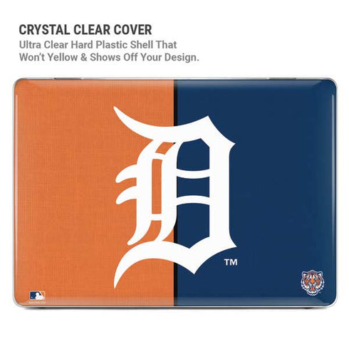 MLB Detroit Tigers Split MacBook Pro 16in (2021-25) Case plus Skin
