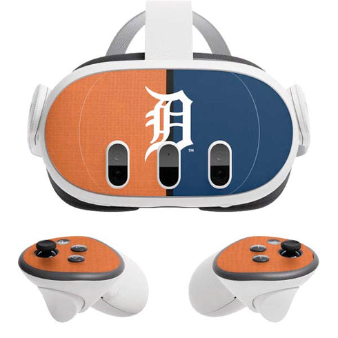 MLB Detroit Tigers Split Meta Quest 3 Skin