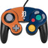 MLB Detroit Tigers Split Nintendo GameCube Controller Skin