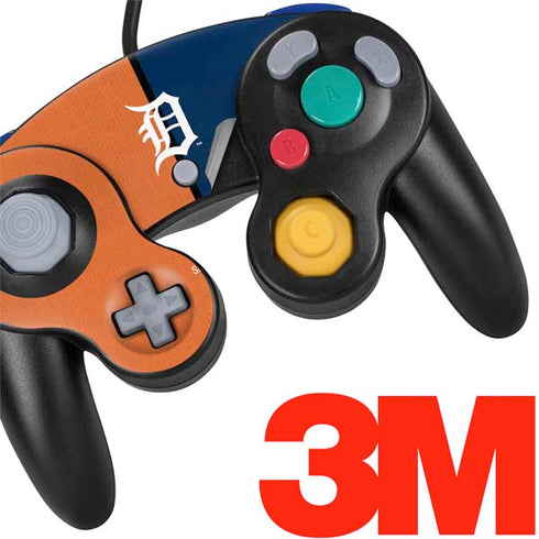 MLB Detroit Tigers Split Nintendo GameCube Controller Skin