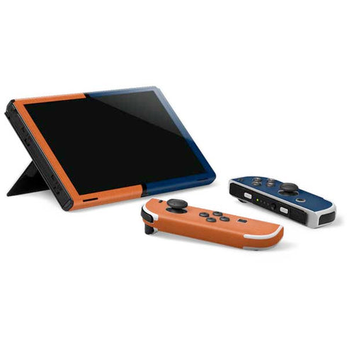 MLB Detroit Tigers Split Nintendo Switch OLED (2021) Skin