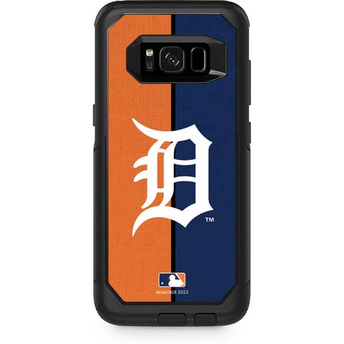 MLB Detroit Tigers Split Otterbox Commuter Galaxy Skin