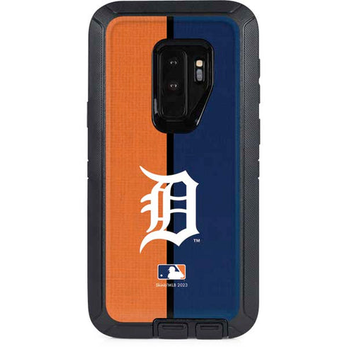 MLB Detroit Tigers Split Otterbox Defender Galaxy Skin