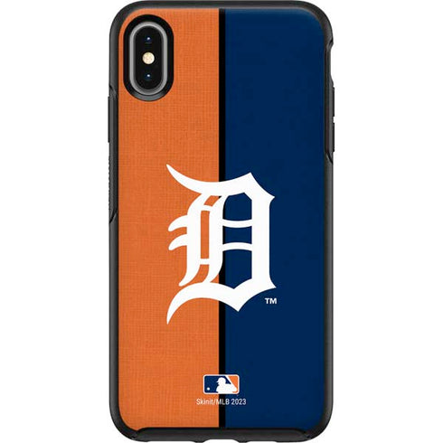 MLB Detroit Tigers Split Otterbox Symmetry iPhone Skin