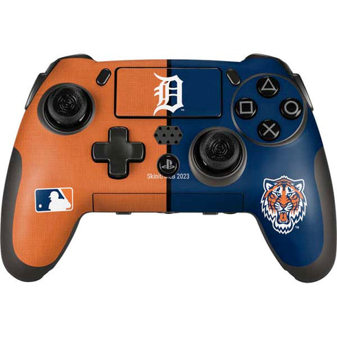 MLB Detroit Tigers Split PlayStation Scuf Vantage 2 Controller Skin