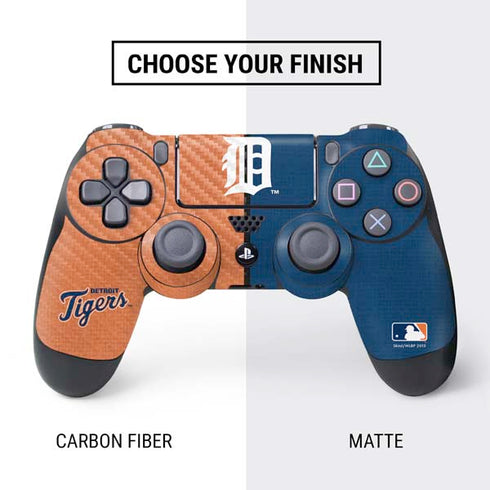 MLB Detroit Tigers Split PS4 Controller Skin