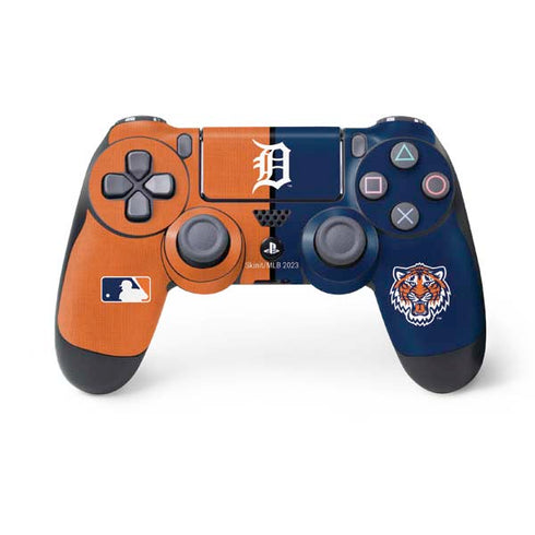 MLB Detroit Tigers Split PS4 Controller Skin