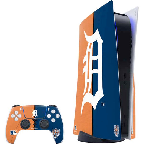MLB Detroit Tigers Split PS5 Bundle Skin