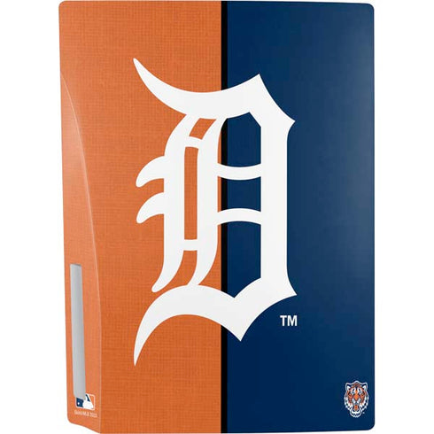 MLB Detroit Tigers Split PS5 Console Skin