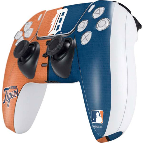 MLB Detroit Tigers Split PS5 Controller Skin
