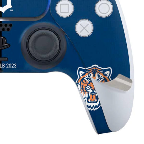 MLB Detroit Tigers Split PS5 Slim Digital Edition Bundle Skin