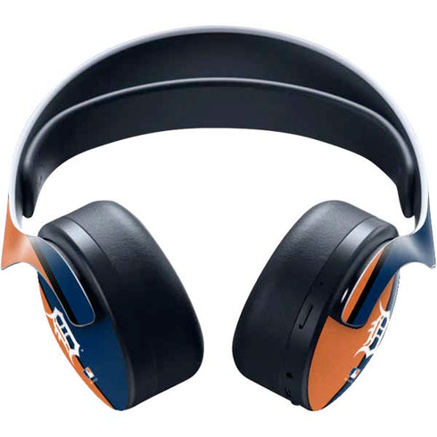 MLB Detroit Tigers Split PULSE 3D Wireless Headset for PS5 Skin