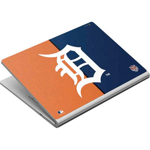 MLB Detroit Tigers Split Surface Book Skin