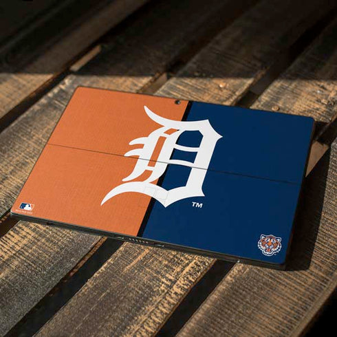 MLB Detroit Tigers Split Surface Pro 6 Skin