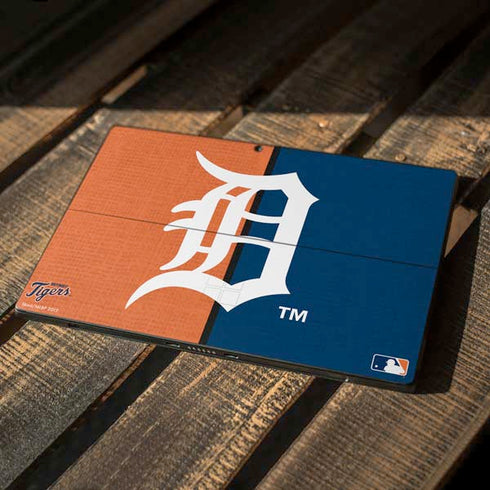 MLB Detroit Tigers Split Surface Pro 7 Skin