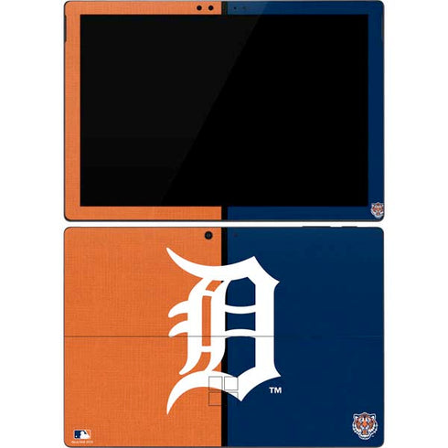 MLB Detroit Tigers Split Surface Pro 7 Skin