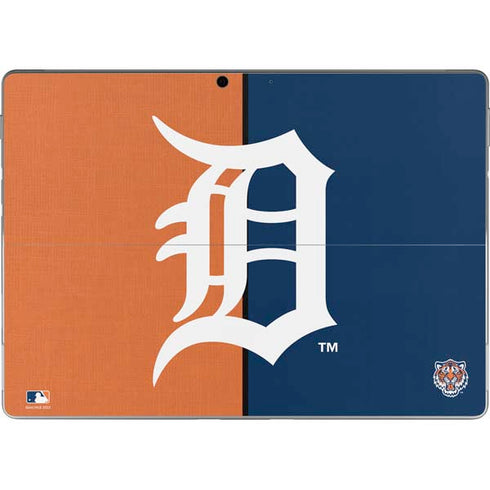 MLB Detroit Tigers Split Surface Pro 9 Skin