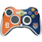 MLB Detroit Tigers Split Xbox 360 Wireless Controller Skin