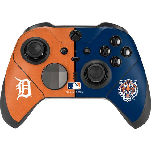 MLB Detroit Tigers Split Xbox Elite Wireless Controller Series 2 Skin