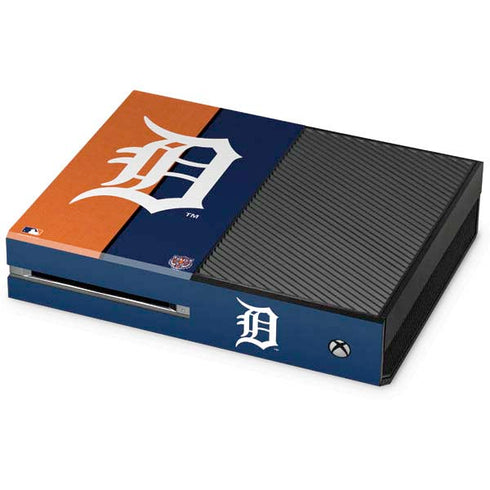 MLB Detroit Tigers Split Xbox One Console Skin