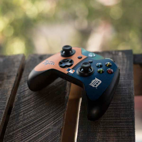 MLB Detroit Tigers Split Xbox One Controller Skin