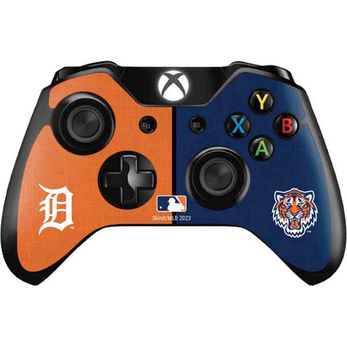 MLB Detroit Tigers Split Xbox One Controller Skin