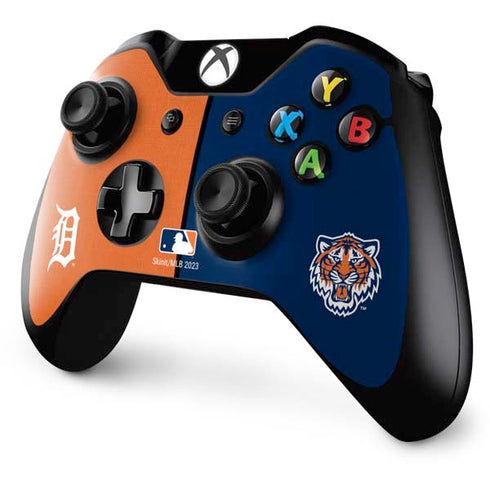 MLB Detroit Tigers Split Xbox One Controller Skin