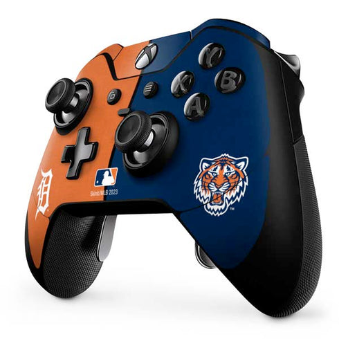 MLB Detroit Tigers Split Xbox One Elite Controller Skin