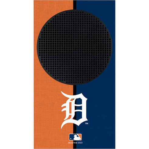 MLB Detroit Tigers Split Xbox Series S Console Skin