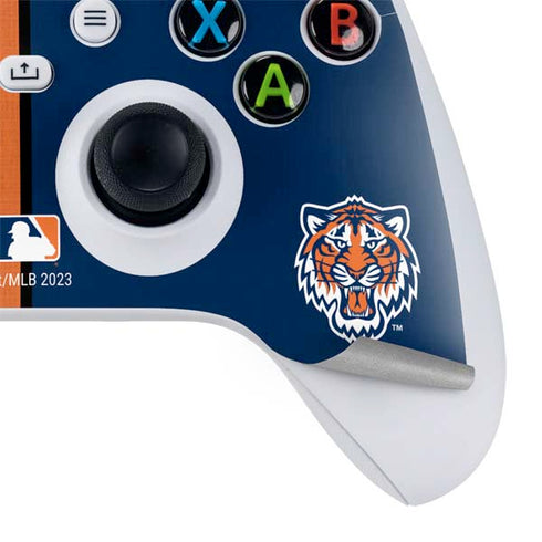 MLB Detroit Tigers Split Xbox Series S Controller Skin