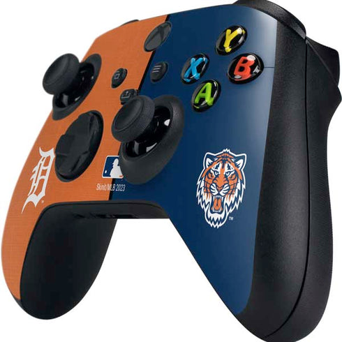 MLB Detroit Tigers Split Xbox Series X Controller Skin