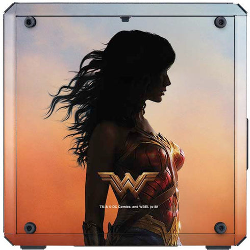 DC Comics Wonder Woman Movie Poster Stance Pose Cooler Master MasterBox Q300L Mini Tower Skin